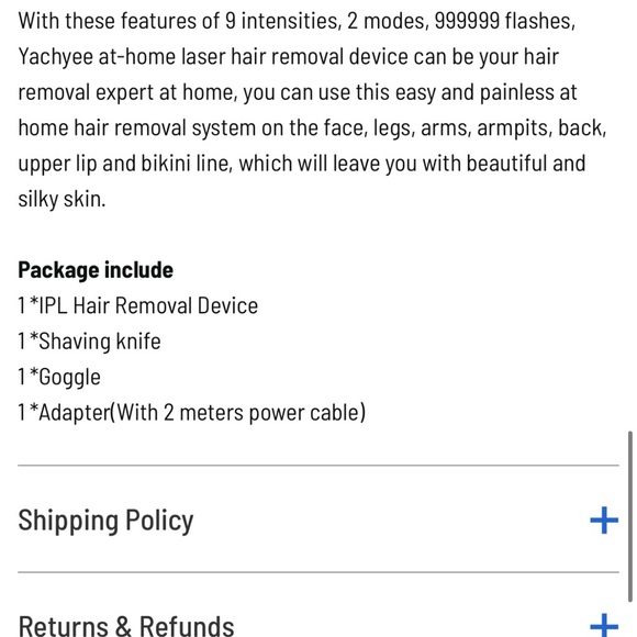 Yachyee beautiful ice ipl hair removal system - Picture 8 of 12